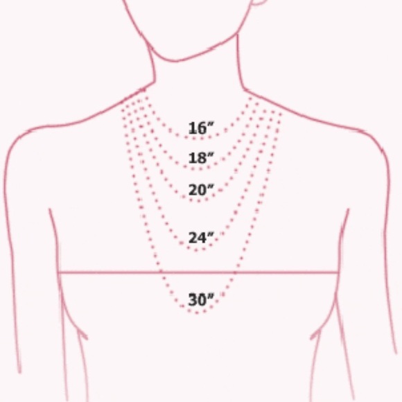 Hexagon Dainty Gold Necklace Pendant - Picture 5 of 5